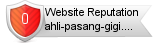 Ahli-pasang-gigi.blogspot.com website reputation