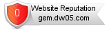 Gem.dw05.com website reputation